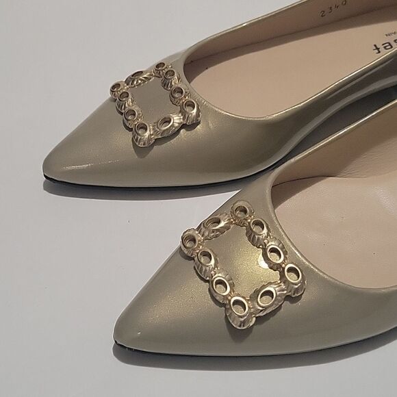 Jon Josef Pointed Toe Flats with Buckle - Picture 4 of 16